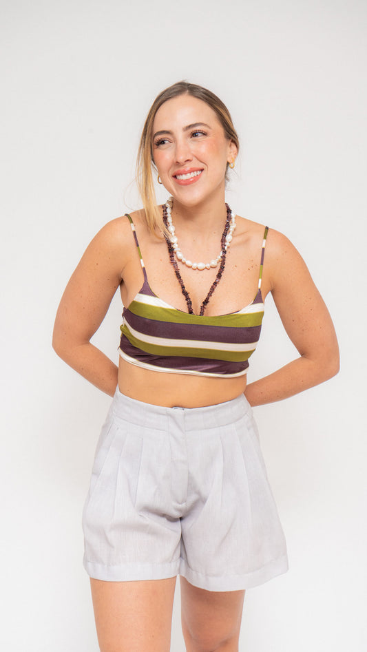 ARENA LINEN SHORTS