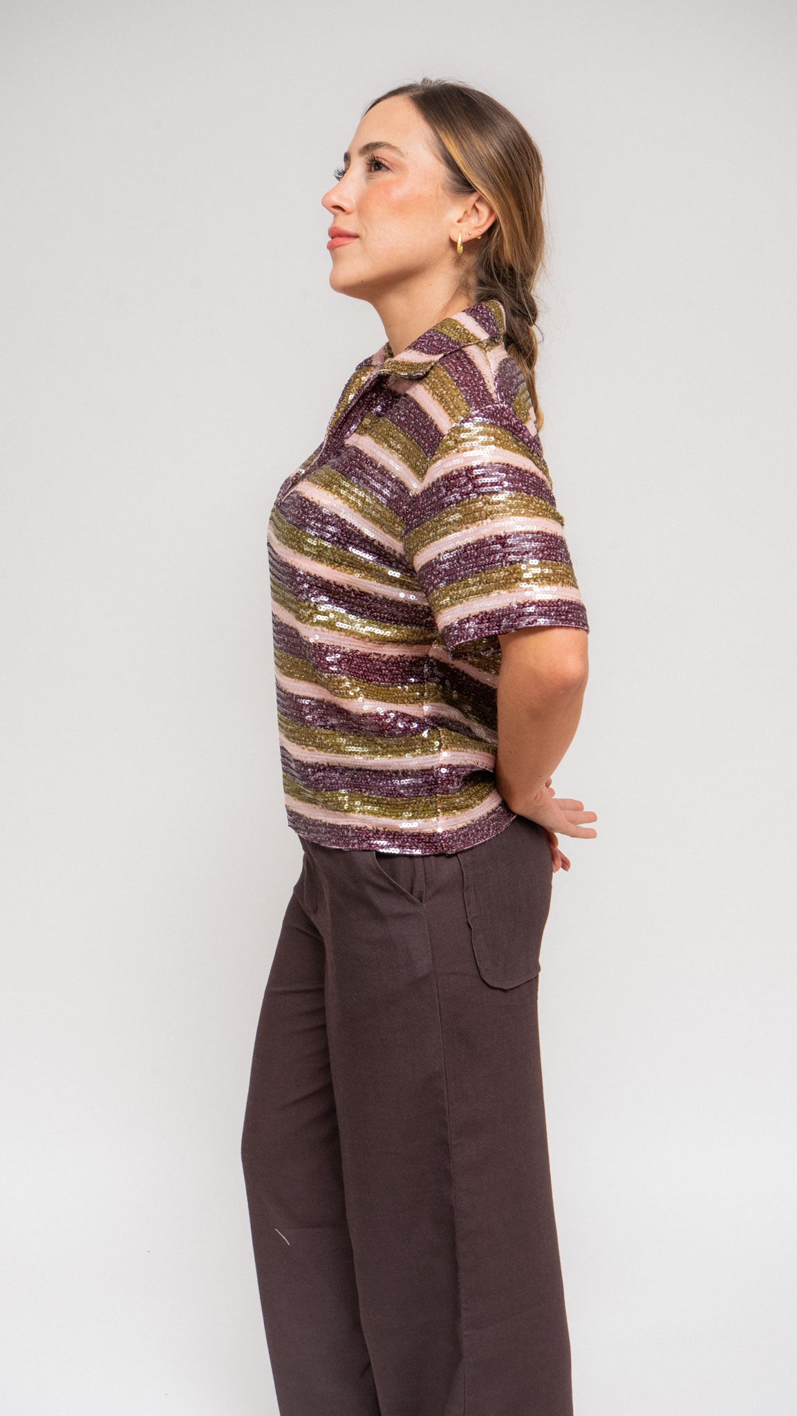 OLIVE SPARKS POLO